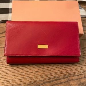 Lee Sands leather wallet